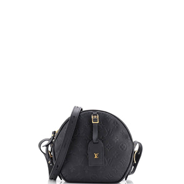 Boite Chapeau Souple Bag Monogram Empreinte Leather MM