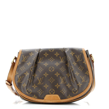 Menilmontant Handbag Monogram Canvas PM