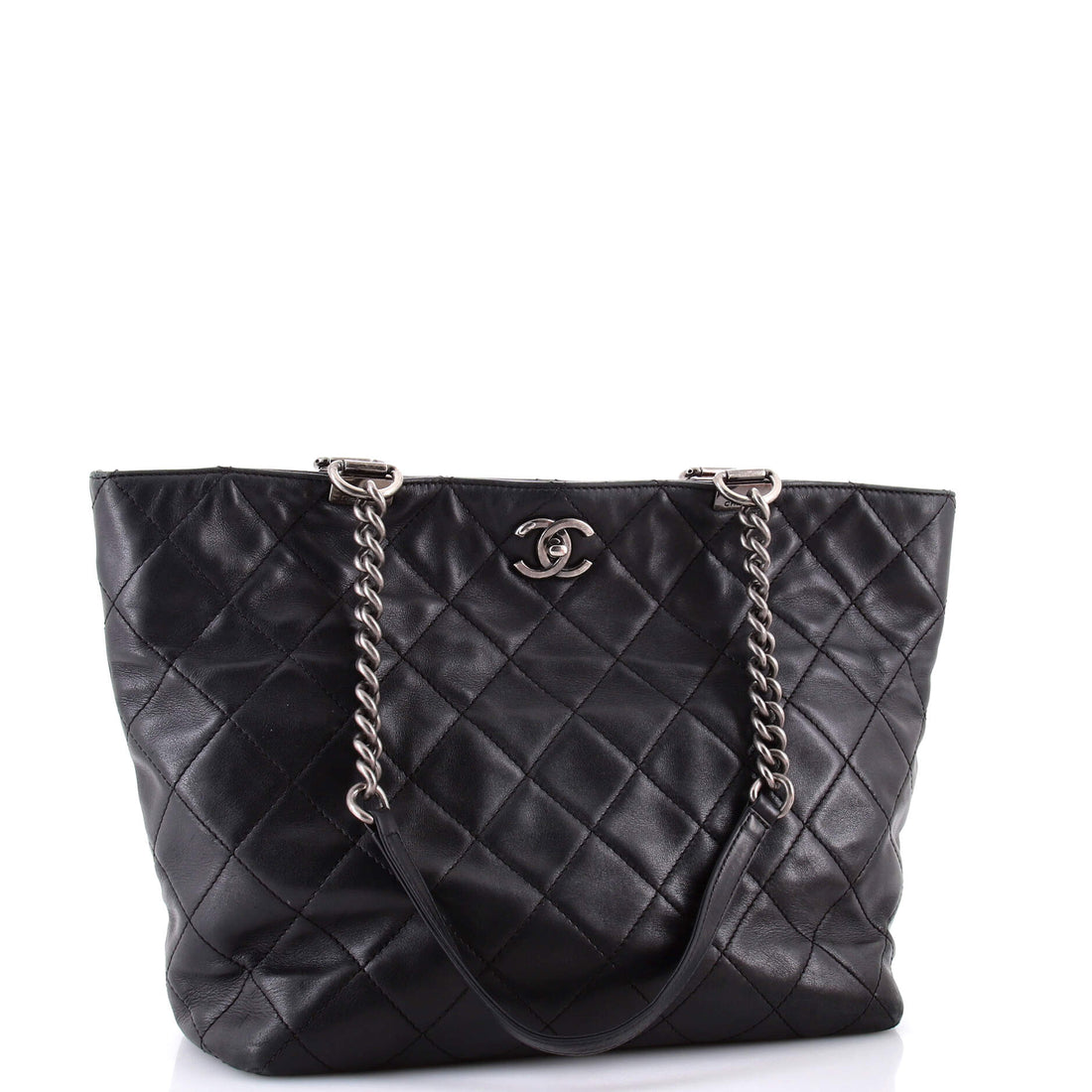 Shopping In Chains Tote Quilted Calfskin Large