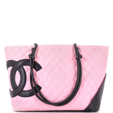 Cambon Tote Quilted Leather Large