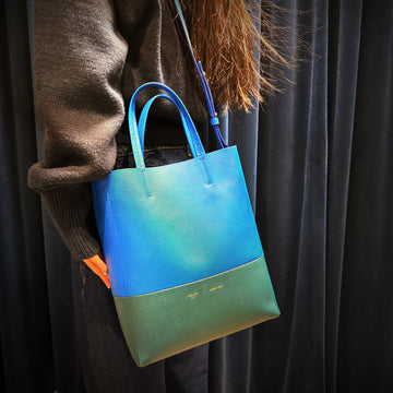 CÉLINE SS 2015 VERTICAL CABAS TOTE BAG TWS