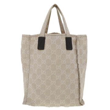 GUCCI EC Canvas Hand Bag Beige 283414  36445