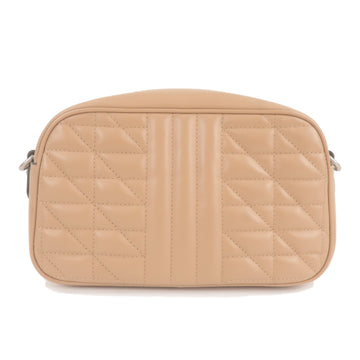 GUCCI EC Marmont Leather Shoulder Bag Crossbody Bag Beige 447632