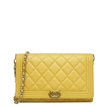 Chanel Boy Wallet On Chain
