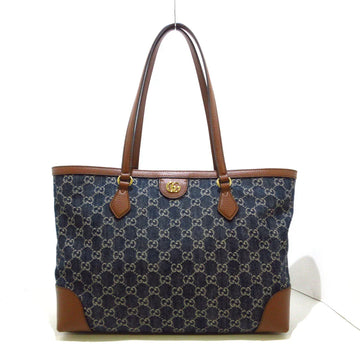 GUCCI - Denim GG Marmont Tote Bag