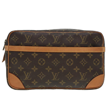 Louis Vuitton Compiegne 28  Canvas Clutch Bag