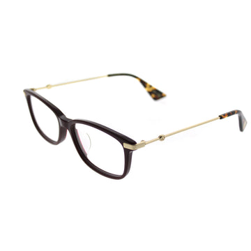 Gucci Asian Fit EC 0112OA 005 Unisex Rectangle Eyeglasses 53mm