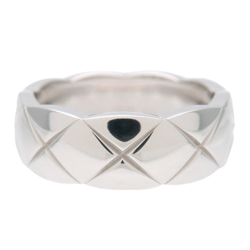 CHANEL Coco Crush Mini Ring K18WG 750WG White Gold #57 US8 Used