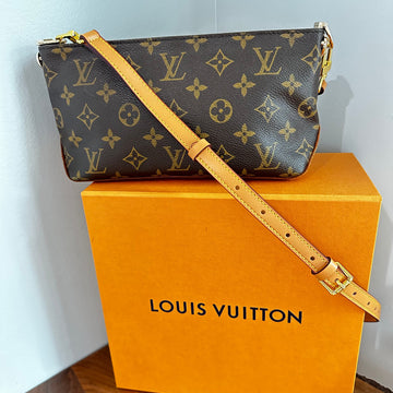 The Junco Crossbody -CS LV Monogram in Vachetta