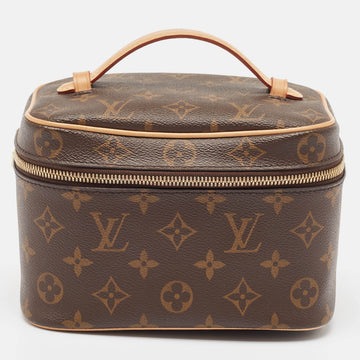 Monogram Canvas Nice Mini Vanity Case