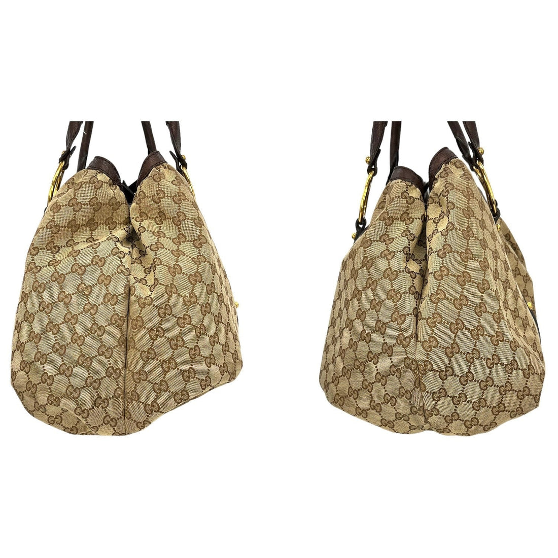Gucci EC Canvas Interlocking Icon Tote
