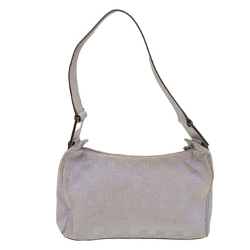 GUCCI EC Canvas Shoulder Bag Purple 92699  39197