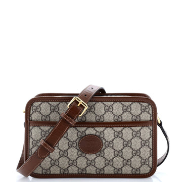 Interlocking G Patch Camera Bag EC Coated Canvas Mini