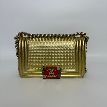 Chanel Leboy bag gold color - NG102619