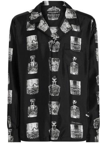 Dolce & Gabbana Men Print Shirt