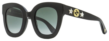 Gucci Women's Crystal Star Sunglasses EC0208S 001 Black 49mm