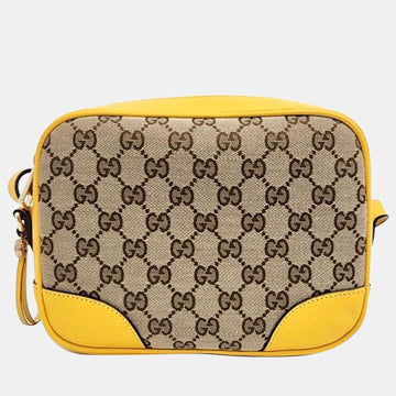 yellow/beige gg canvas Crossbody Bag