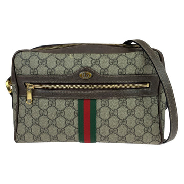 Gucci Ophidia CS Supreme Canvas Leather Shoulder Bag