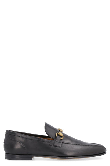 GUCCI Classic Leather Loafers with Horsebit