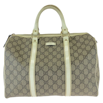 Gucci CS Supreme Canvas/Leather Handbag 193603 in Very Good Condition