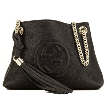 G*G Black Soho Chain Mini Tote (4150024)