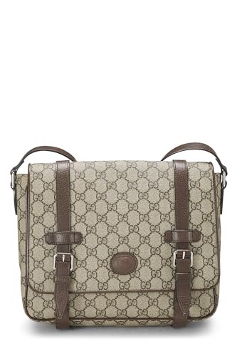 Gucci, Original CS Supreme Canvas Messenger Bag, Brown