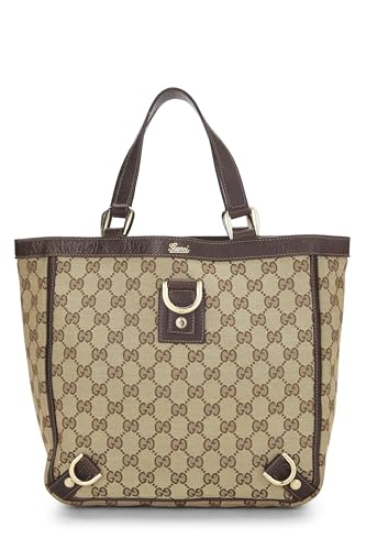 Gucci, Original CS Canvas Abbey Tote Small, Brown