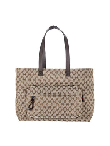 Gucci Men Logo Tote Bag