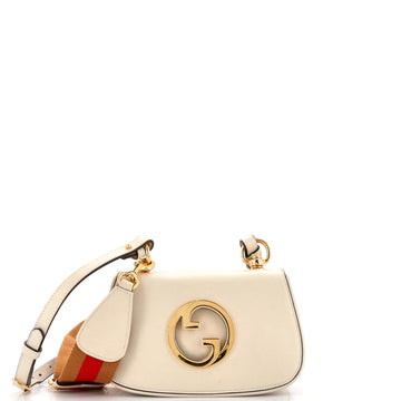 GUCCI Blondie NM Flap Bag Leather Mini