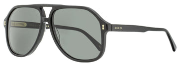 Gucci Men's Pilot Sunglasses EC1042S 001 Black 60mm
