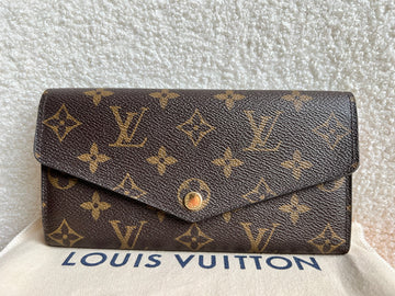 Louis Vuitton Sarah Wallet in Monogram and Brown  (RRP £485)
