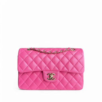Chanel Classic Flap Small - Caviar 23CM Quilted Light Pink Series 30