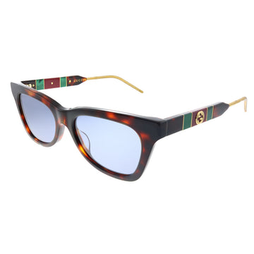 Gucci  EC 0598S 002 Womens Rectangle Sunglasses