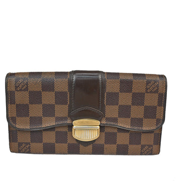 Louis Vuitton Sistina  Canvas Wallet