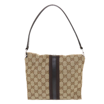 GUCCI EC Canvas Jackie Hand Bag Beige 001 3734  49789