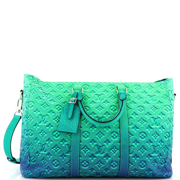 Keepall Tote Limited Edition Illusion Monogram Taurillon Leather