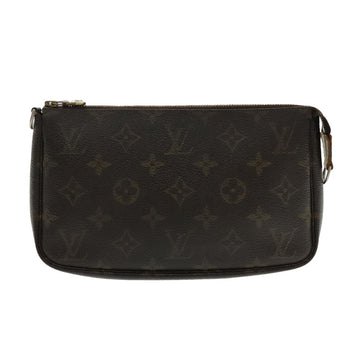Louis Vuitton Pochette Accessoire  Canvas Clutch Bag