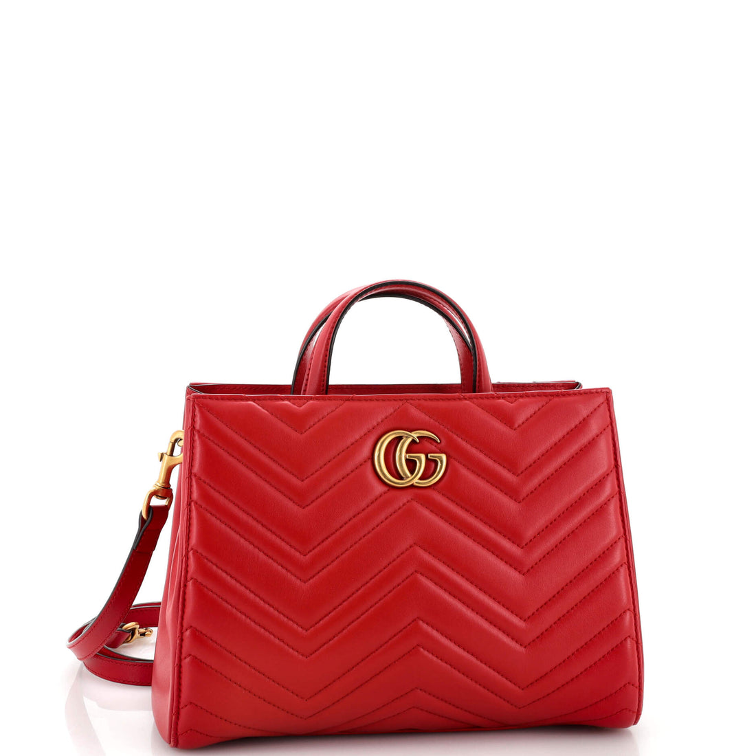 EC Marmont Tote Matelasse Leather Small