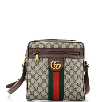 GUCCI Ophidia Messenger Bag GG Coated Canvas Small