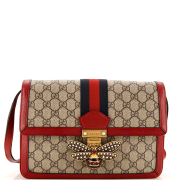 GUCCI Queen Margaret Shoulder Bag GG Coated Canvas Medium