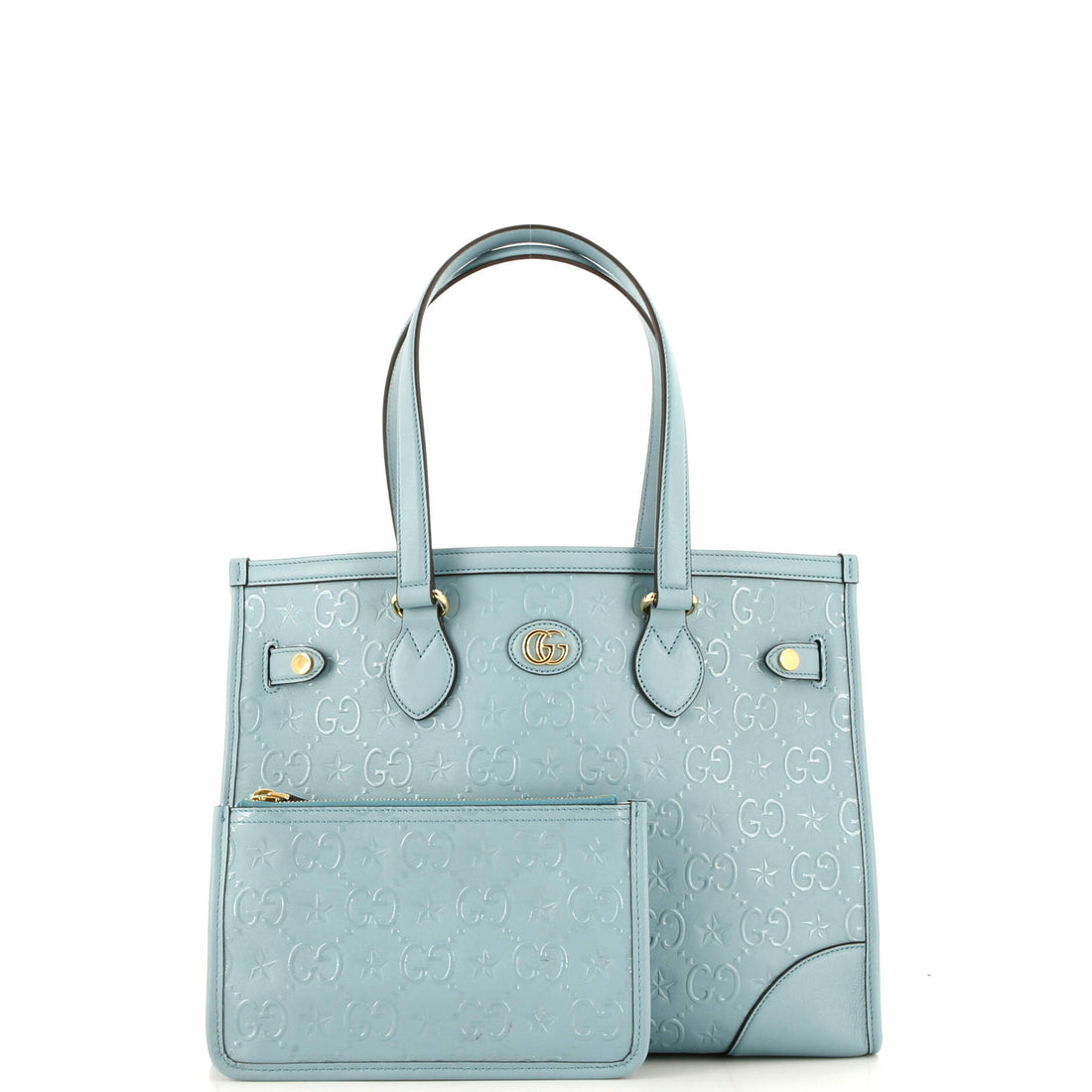 Star Tote EC Embossed Leather Medium