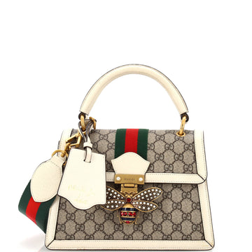 Queen Margaret Top Handle Bag EC Coated Canvas Small