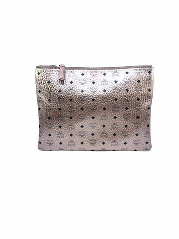 MCM Rosegold Leather Handbag