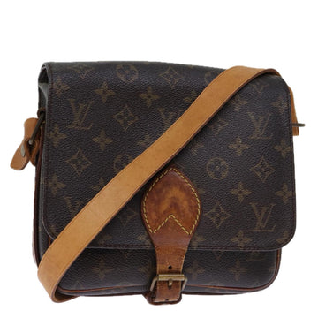 Louis Vuitton Cartouchière  Canvas Shoulder Bag