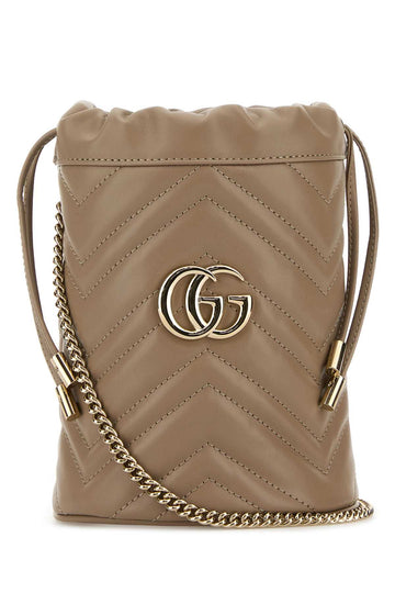 GUCCI Matelassé Leather Mini Pouch Handbag 13cm x 17.5cm
