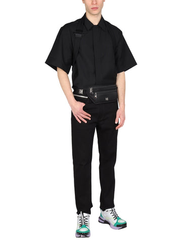 Givenchy Men Slim Fit Jeans With Metallic Details