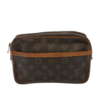 Louis Vuitton Compiegne 23  Canvas Clutch Bag