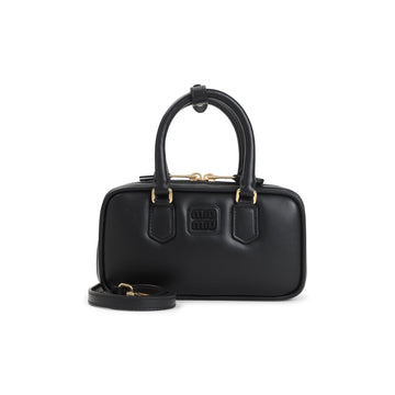 MIU MIU Mini Leather Shoulder Handbag - 20CM x 11CM x 5CM