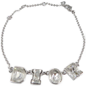Christian Dior bracelet Metal, Rhinestone Silver