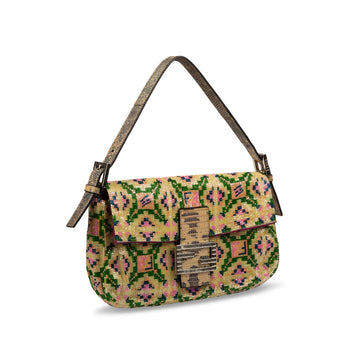 Fendi Glitter Baguette Bag